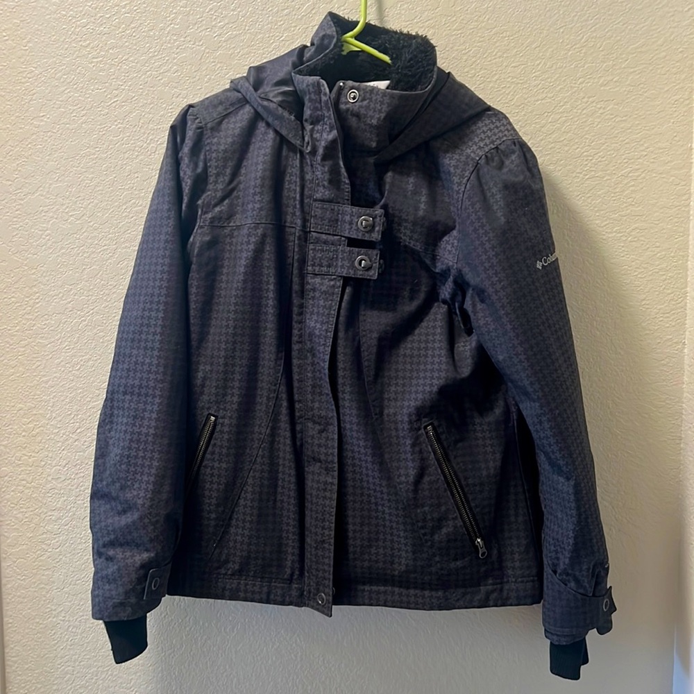 Columbia Houndstooth Hooded Jackets